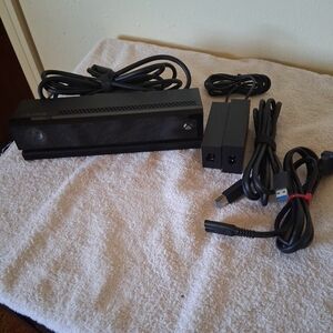 Microsoft Xbox 1 Kinect Motion Sensor Camera 1520 W Adapter Black Pre-Owned Test